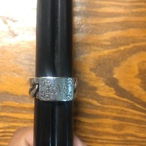 Brighton retired “Love “ script ring